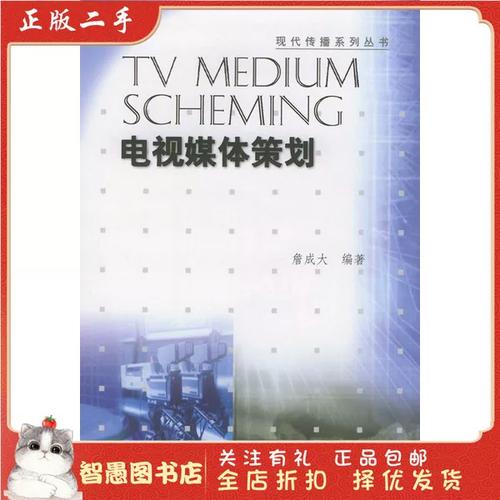 二手正版电视媒本策划 詹成大 中国广播影视出版社9787504338600